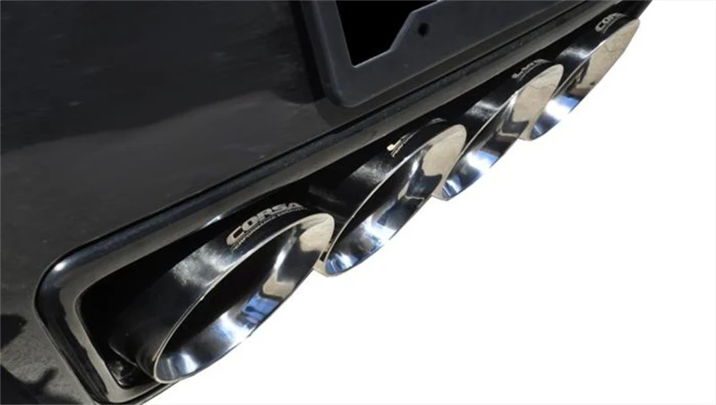 Corsa 2014-2019 Corvette C7 Coupe 6.2L V8 AT/MT 2.75in Valve-Back Dual Rear Exit Polished Xtreme Exh - Image 5