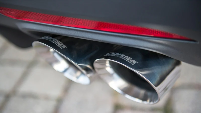 Corsa 2015-2017 Ford Mustang GT 5.0 3in Cat Back Exhaust Polish Quad Tips (Xtreme) - Image 5