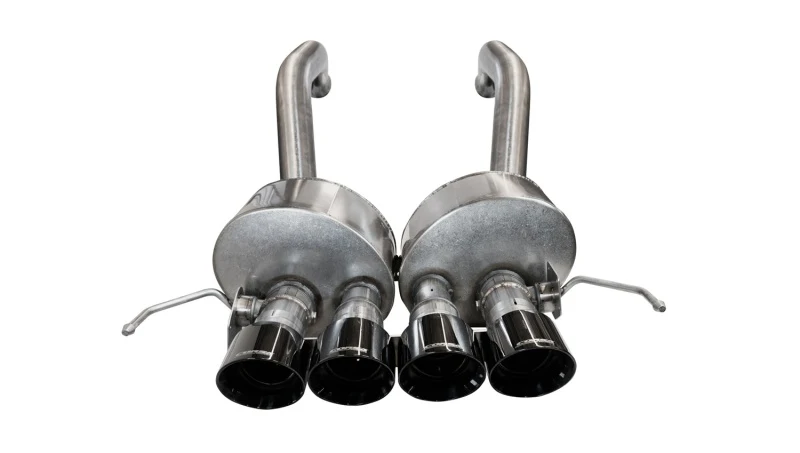 Corsa 2015-2019 Chevrolet Corvette C7 Z06 6.2L 2.75in Xtreme Axle-Back w/ Dual NPP & Quad Black Tips - Image 4