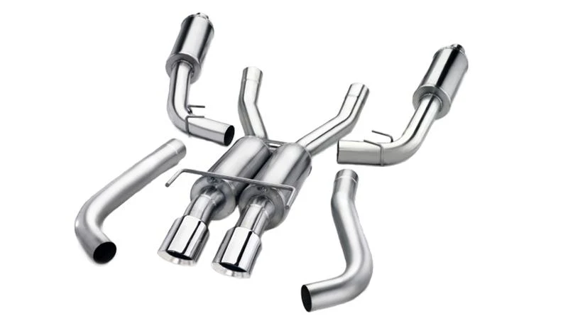 Corsa 2015-2020 Ford F-150 5.0L V8 156.8in Wheelbase 3in Resonator Delete Kit - Image 3