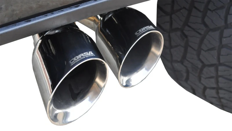 Corsa 2015-2020 Ford F-150 5.0L V8 156.8in Wheelbase 3in Resonator Delete Kit - Image 4