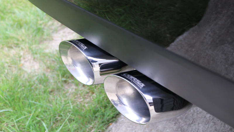 Corsa 2015-2020 GMC Yukon Denali 6.2L V8 Single Side Exit Cat-Back Exhaust w/ Polished Tips - Image 9