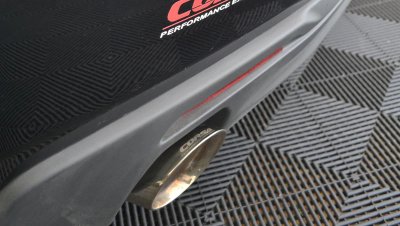 Corsa 2016-2024 Chevrolet Camaro SS 6.2L V8 2.75in Polished Xtreme Axle-Back Exhaust Dual Rear Exit - Image 3