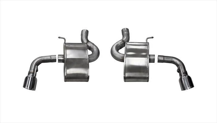 Corsa 2016-2024 Chevrolet Camaro SS 6.2L V8 2.75in Polished Xtreme Axle-Back Exhaust Dual Rear Exit - Image 6