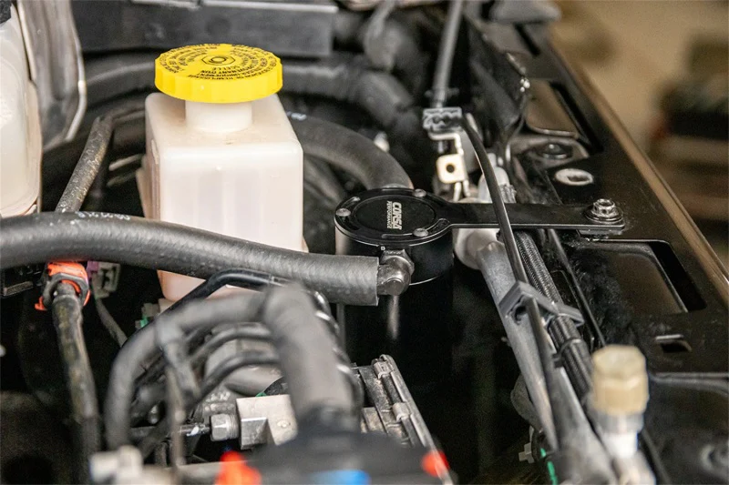 Corsa 2018-2025 Jeep Wrangler JL & JLU / Gladiator JT (3.6L) Oil Catch Can - Image 3