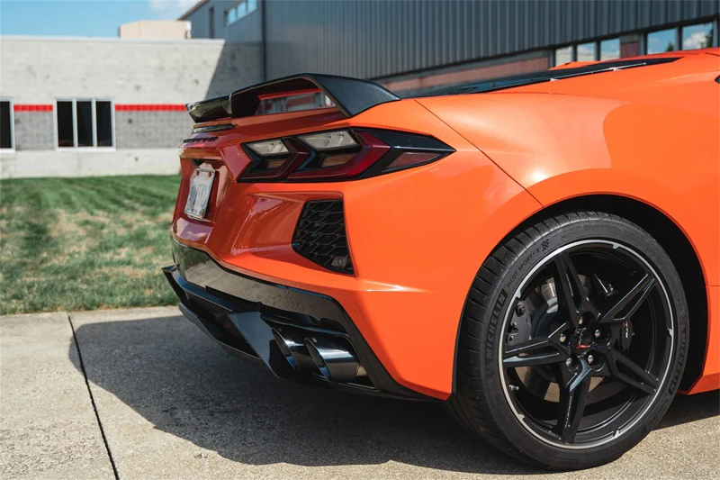 Corsa 2020-25 Corvette C8 3in Xtreme Cat-Back Exhaust 4.5in Black Quad Tips - Deletes stock AFMValve - Image 2