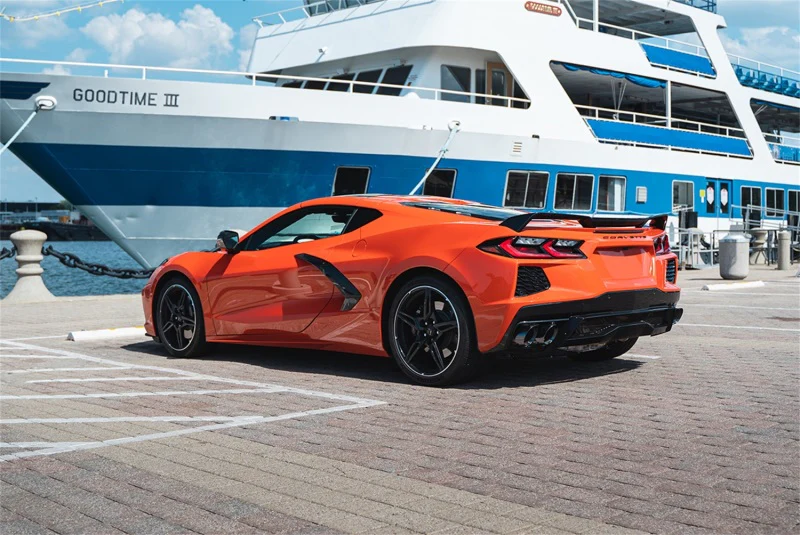 Corsa 2020-25 Corvette C8 3in Xtreme Cat-Back Exhaust 4.5in Black Quad Tips - Deletes stock AFMValve - Image 3