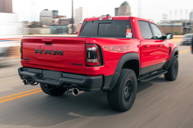 Corsa 2021-2024 Dodge Ram TRX Crew Cab Xtreme Catback Exhaust Dual Rear Black Tip - Image 3