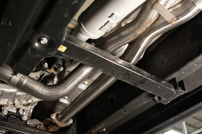 Corsa 2021-2024 Dodge Ram TRX Crew Cab Xtreme Catback Exhaust Dual Rear Black Tip - Image 7