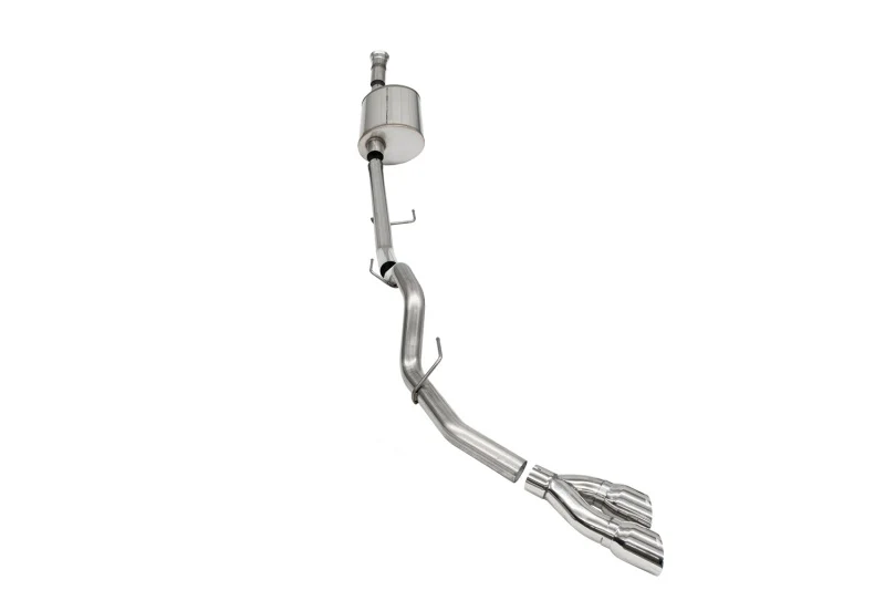 Corsa 2021-2025 Ford F-150 SuperCab/6.5in Bed 5.0L V8 Sport Cat-Back Single Side Exit-Polished
