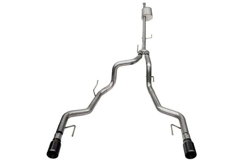 Corsa 2022-2025 Ford F-150 SuperCrew/5.5ft Bed 5.0L V8 Sport Cat-Back Dual Rear Exit-Black PVD