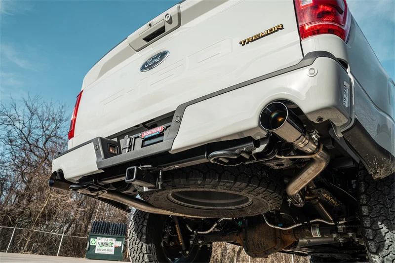 Corsa 2022-2025 Ford F-150 SuperCrew/5.5ft Bed 5.0L V8 Sport Cat-Back Dual Rear Exit-Black PVD - Image 2