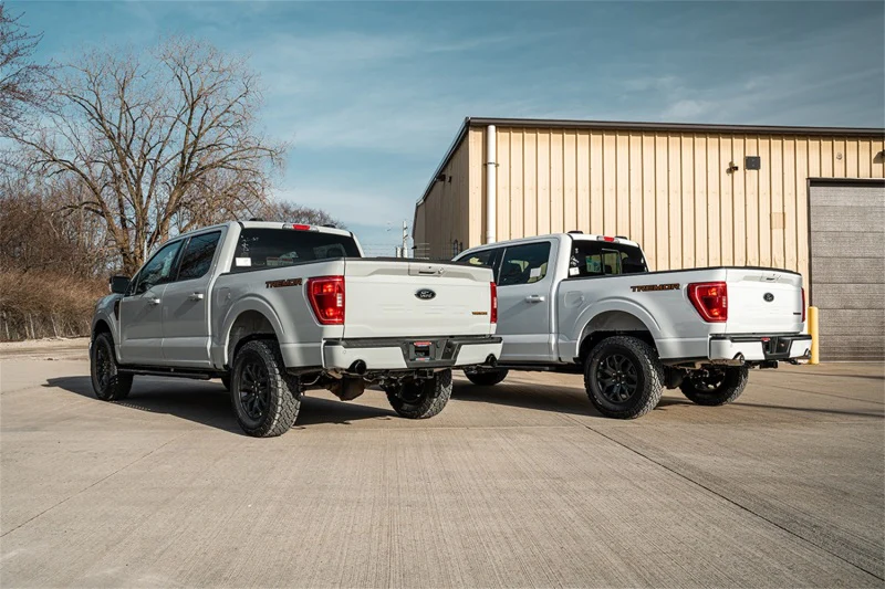 Corsa 2022-2025 Ford F-150 SuperCrew/5.5ft Bed 5.0L V8 Sport Cat-Back Dual Rear Exit-Black PVD - Image 4