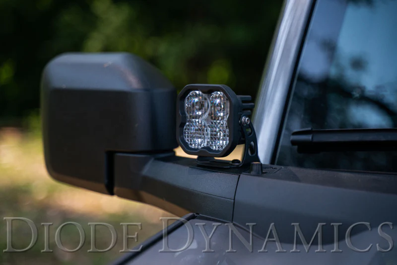 Diode Dynamics 2021 Ford Bronco Sport SS3 LED Ditch Light Kit - White Combo - Image 7