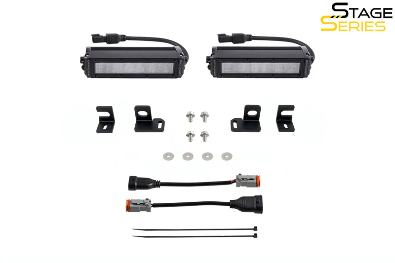 Diode Dynamics 2024+ Toyota Tacoma SS6 LED Stage Series Fog Light Kit - Image 7