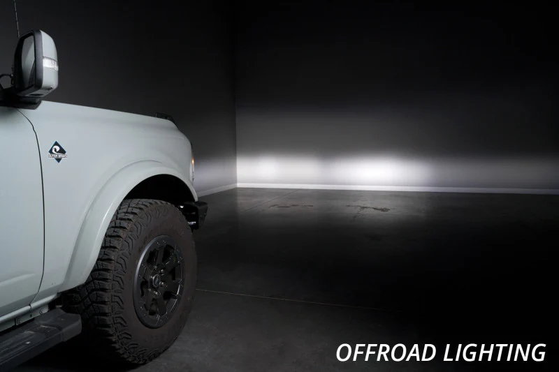 Diode Dynamics 21-Up Ford Bronco Stage Series Fog Pocket Kit - White Sport - Image 6