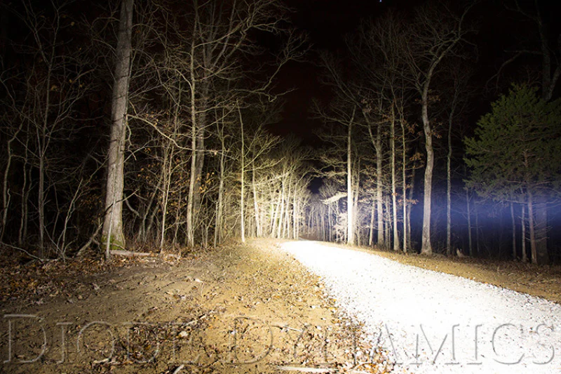 Diode Dynamics 42 In LED Light Bar Single Row Straight Clear Combo Each Stage Series - Image 9