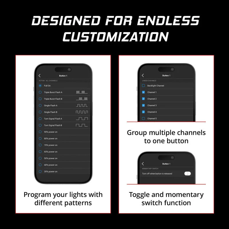 Diode Dynamics D-Switch 8 Button Controller Kit - Image 6