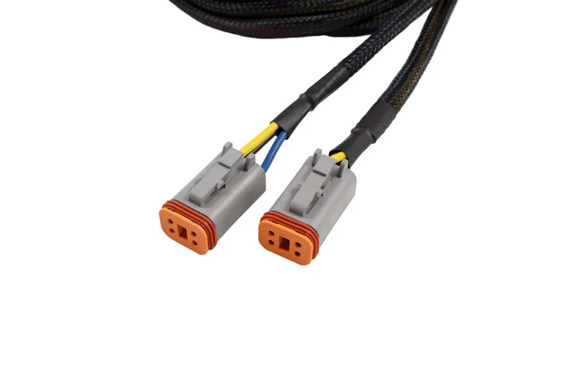Diode Dynamics Light Duty Dual Output 3-way 4-pin Wiring Harness - Image 4