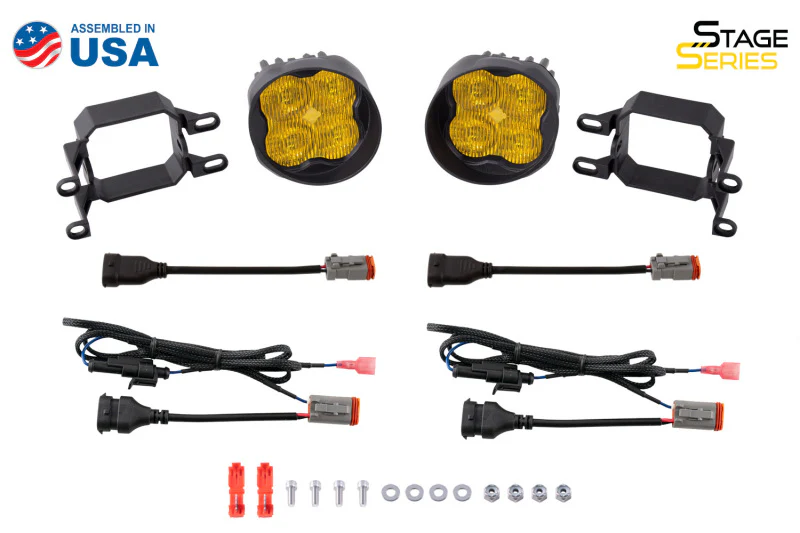 Diode Dynamics SS3 Max Type B Kit ABL - Yellow SAE Fog - Image 9