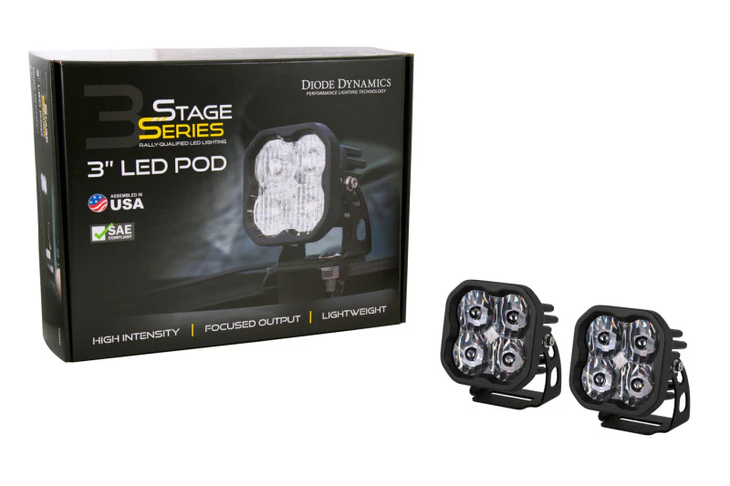 Diode Dynamics SS3 Pro ABL - White SAE Fog Standard (Pair) - Image 5