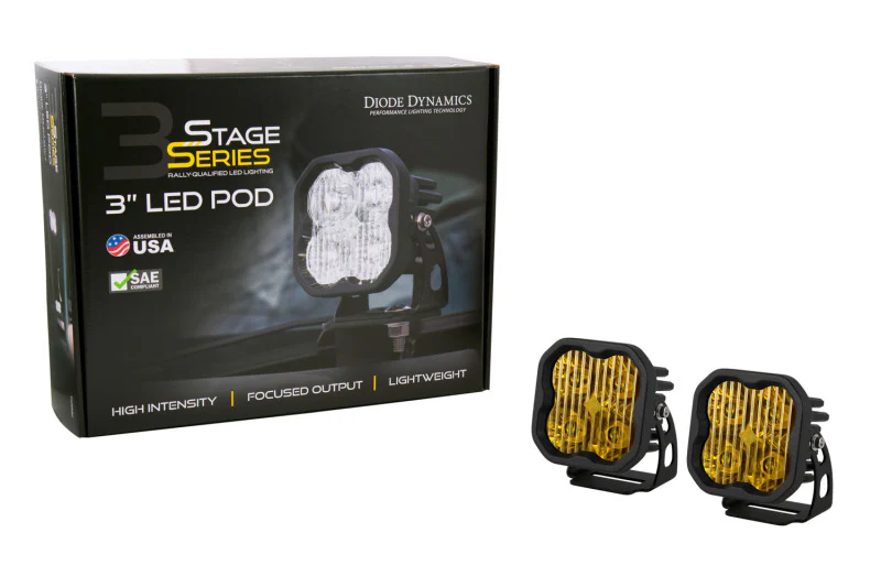 Diode Dynamics SS3 Pro ABL - Yellow Combo Standard (Pair) - Image 5