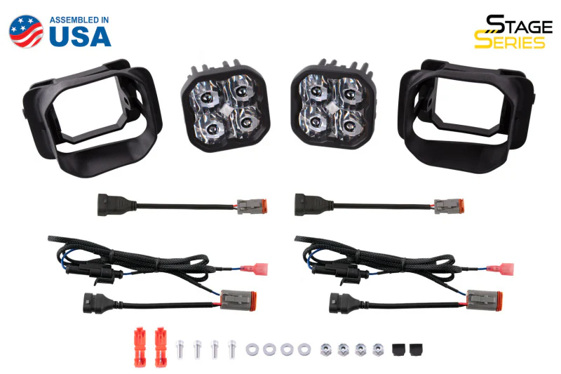 Diode Dynamics SS3 Sport Type F2 Kit ABL - Yellow SAE Fog - Image 8