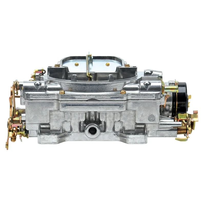 Edelbrock Carburetor Performer Series 4-Barrel 600 CFM Electric Choke Satin Finish - Image 5