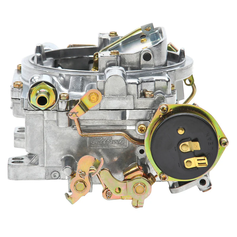 Edelbrock Carburetor Performer Series 4-Barrel 600 CFM Electric Choke Satin Finish - Image 8