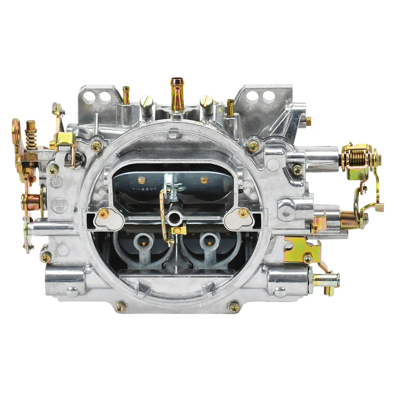 Edelbrock Carburetor Performer Series 4-Barrel 600 CFM Manual Choke Satin Finish - Image 4