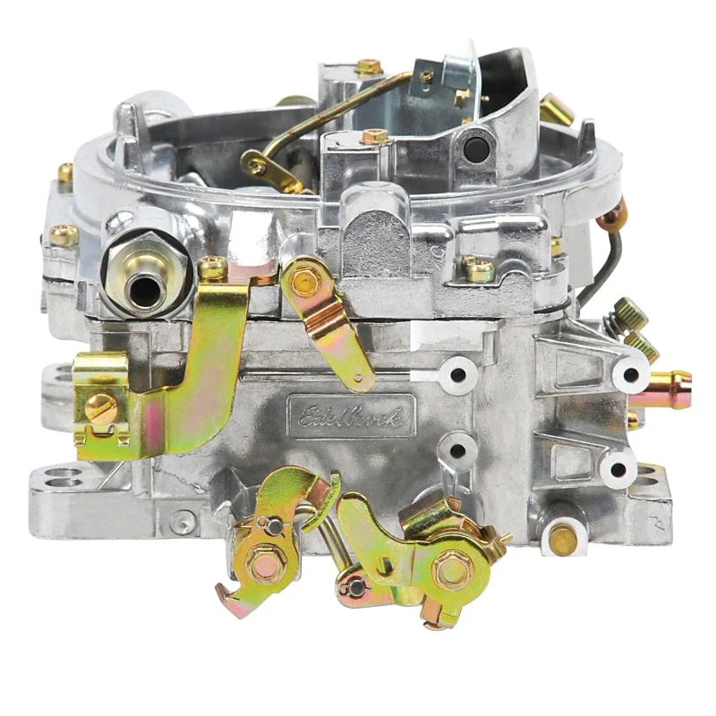 Edelbrock Carburetor Performer Series 4-Barrel 600 CFM Manual Choke Satin Finish - Image 8