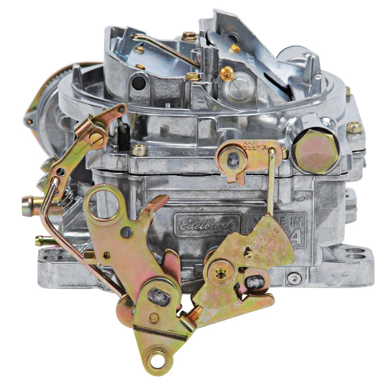 Edelbrock Carburetor Thunder Series 4-Barrel 800 CFM Electric Choke Calibration Satin Finish - Image 5