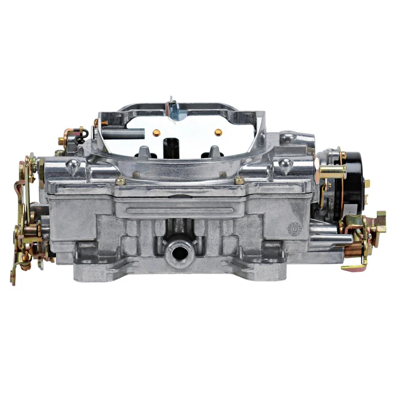 Edelbrock Carburetor Thunder Series 4-Barrel 800 CFM Electric Choke Calibration Satin Finish - Image 7