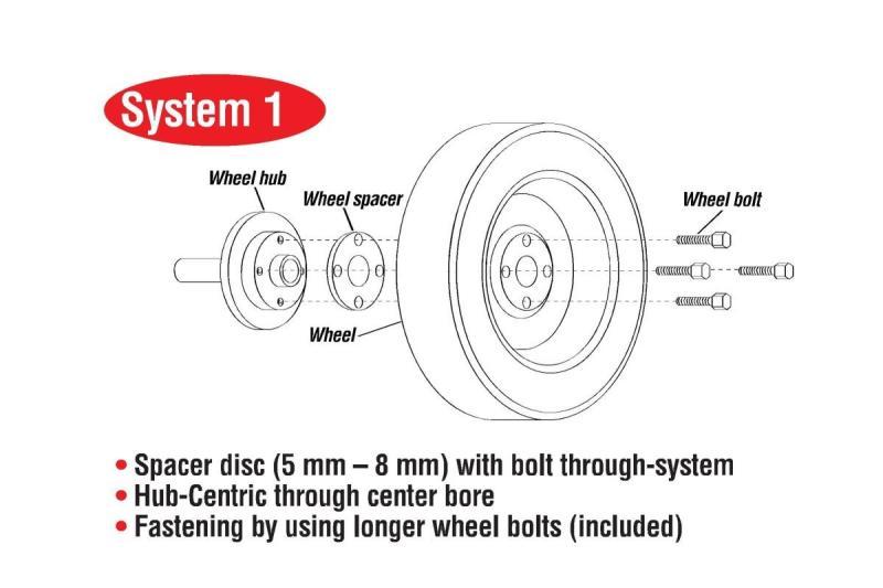Eibach Pro-Spacer System 15mm Black Spacer - 2015 Ford Mustang Ecoboost / V6 / GT - Image 8