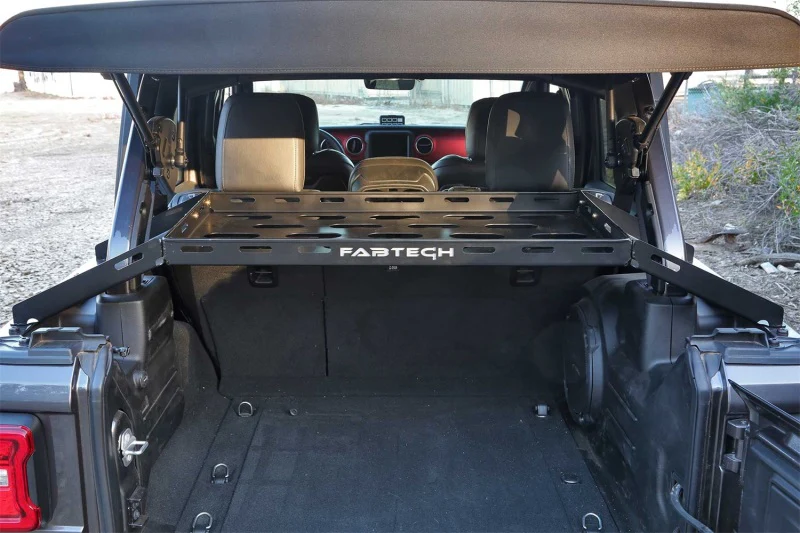 Fabtech 18-21 Jeep JL 4WD 4-Door Interior Cargo Rack - Image 9