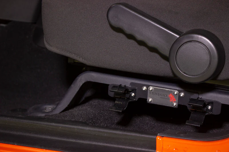 Fishbone Offroad 07-18 Jeep Wrangler JK Flashlight Mount Front Seat - Image 3