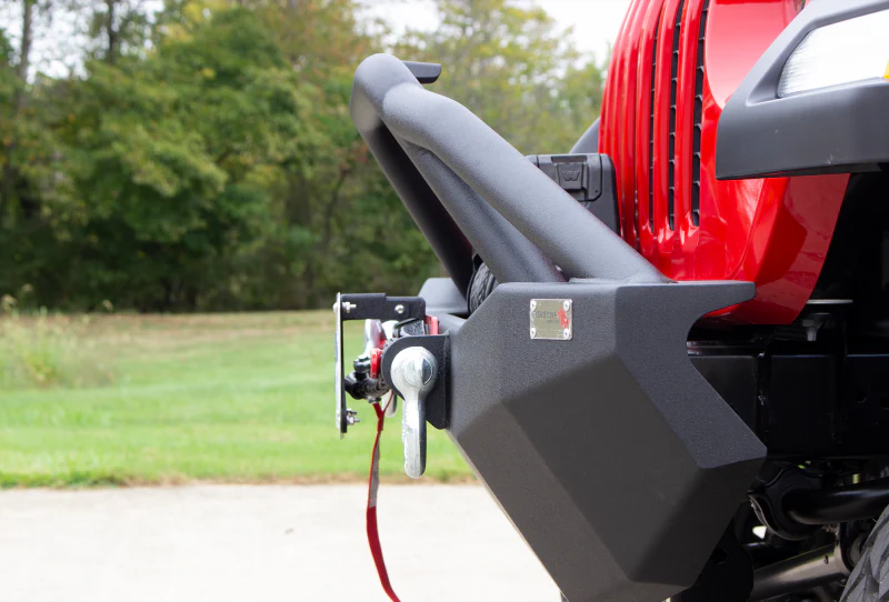 Fishbone Offroad 2018+ Jeep Wrangler JL - Black Aluminum Hawse Fairlead License Plate Mount - Image 5