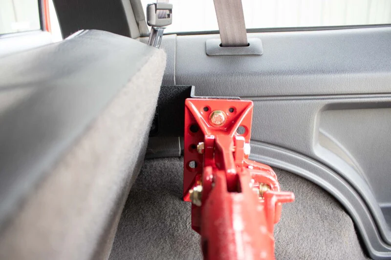 Fishbone Offroad 84-01 Jeep Cherokee XJ Rear Seat Hi-Lift Jack Mount - Image 2