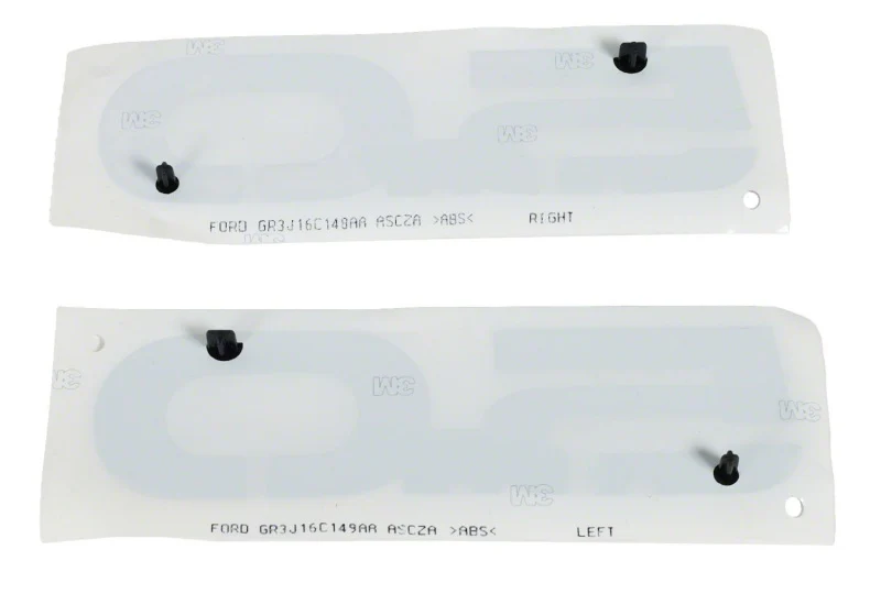 Ford Racing 15-17 Ford Mustang 5.0L Fender Emblem Black - Image 9