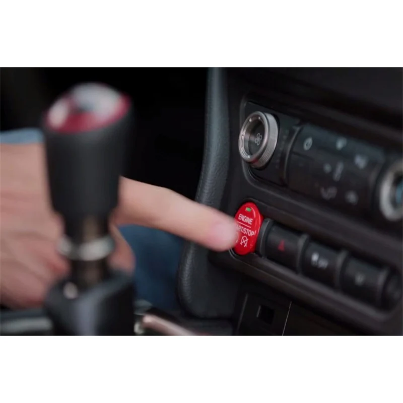 Ford Racing 15-17 Mustang Red Starter Button Installation Kit - Image 3