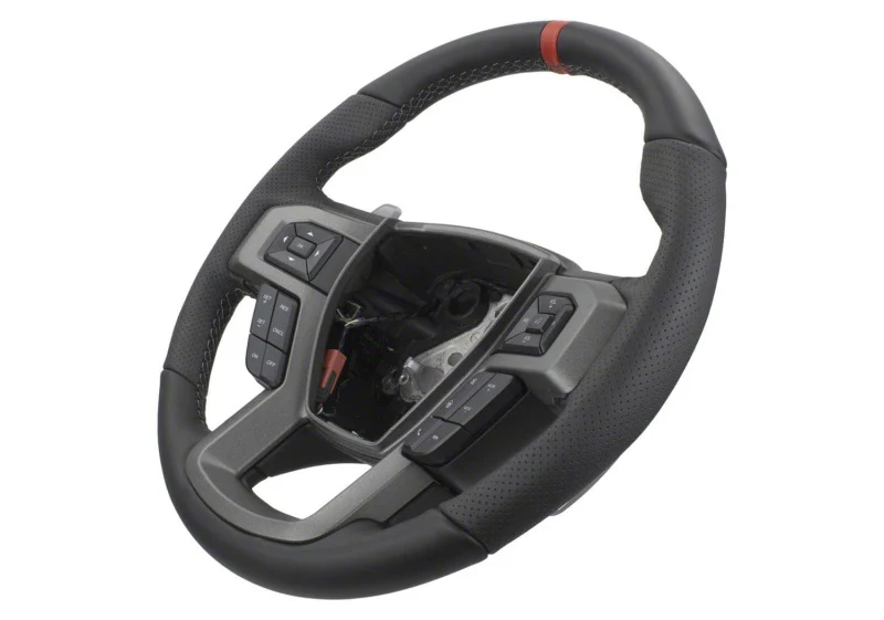 Ford Racing 15-18 F-150 Raptor Performance Steering Wheel Kit - Red Sightline - Image 14