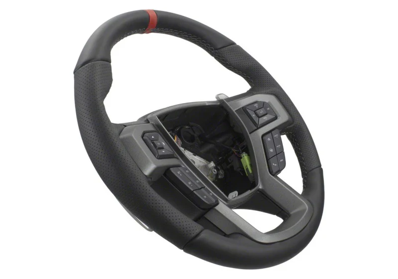 Ford Racing 15-18 F-150 Raptor Performance Steering Wheel Kit - Red Sightline - Image 8