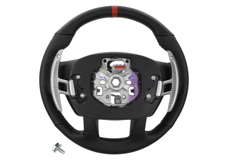 Ford Racing 15-18 F-150 Raptor Performance Steering Wheel Kit - Red Sightline - Image 9