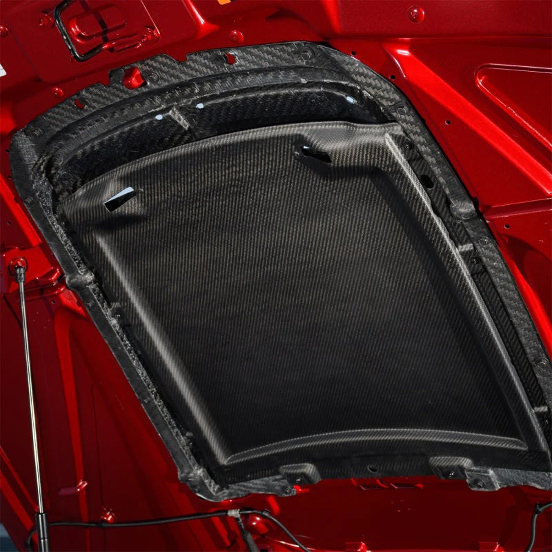 Ford Racing 20-22 Mustang GT500 Carbon Fiber Hood Vent Kit - Image 3