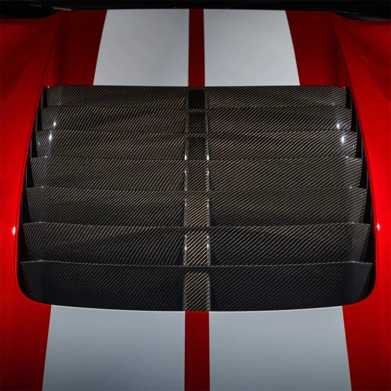 Ford Racing 20-22 Mustang GT500 Carbon Fiber Hood Vent Kit - Image 6