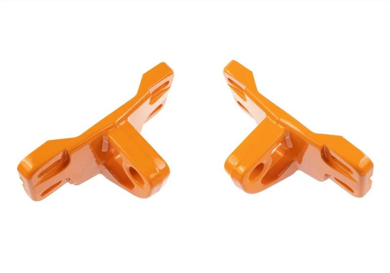 Ford Racing 2021+ Bronco Front Bumper Tow Hooks - Orange (Pair) - Image 17