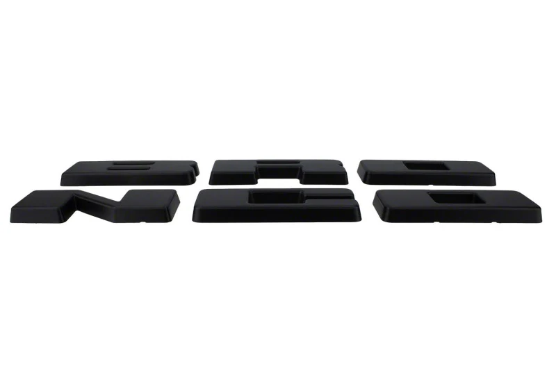 Ford Racing 2021+ Bronco Grille Lettering Overlay Kit - Black - Image 9