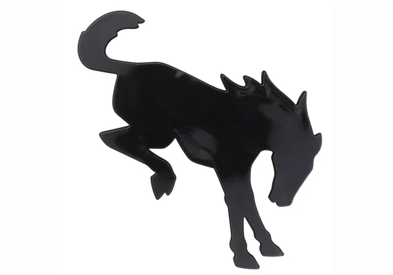 Ford Racing 2021 Bronco Rear Emblem - Black - Image 10