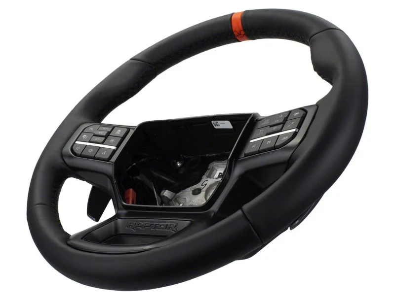 Ford Racing 2021+ F-150 Raptor Steering Wheel Kit - Black - Image 8