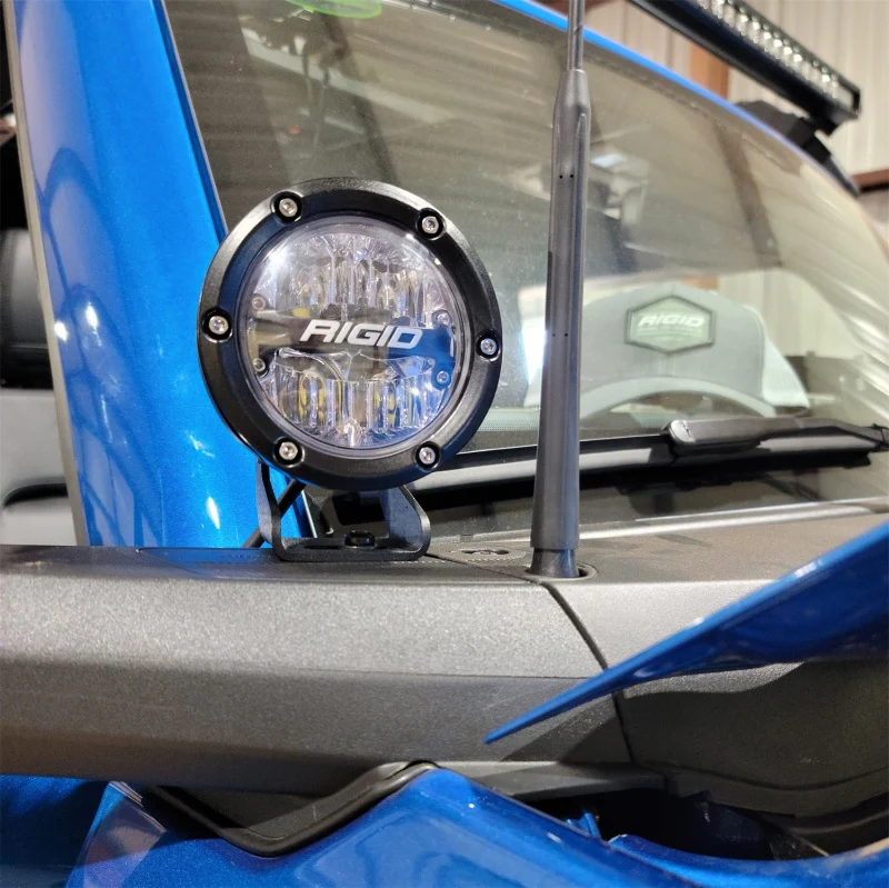 Ford Racing 2021+ Ford Bronco Mirror Mounted 4in Rigid LED Lights Kit - Image 2